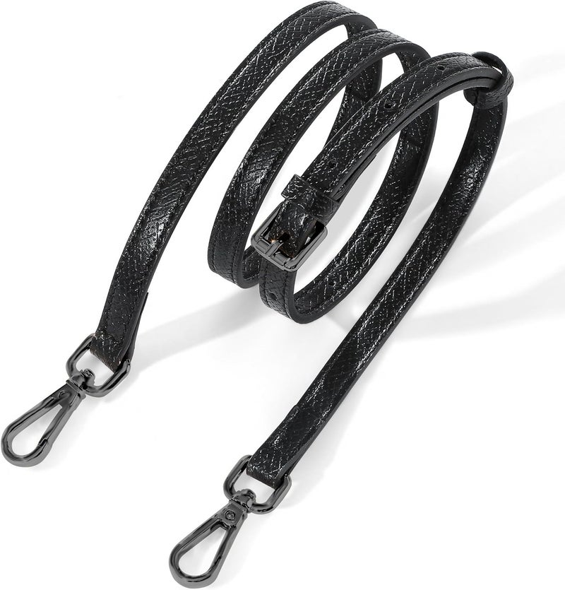Hamdecro Store Leather Purse Strap, Purse Straps Replacement Crossbody Shoulder Straps for Bags, Adjustable Straps for Handbags - Image 1